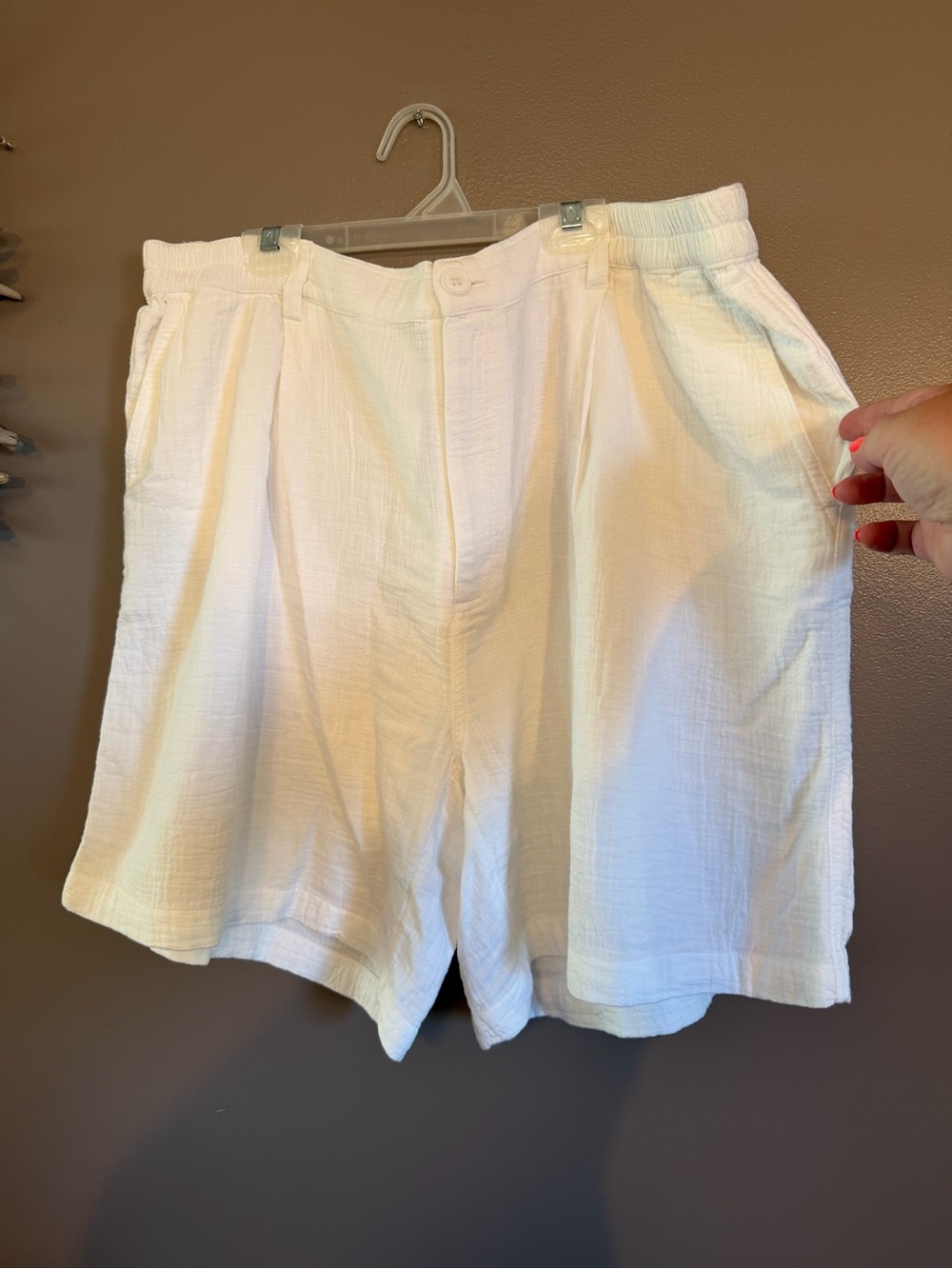 Aerie Gauzy White Town Shorts